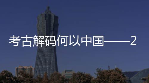 描新发现亮考古考古中国十大何以全国年度点扫解码